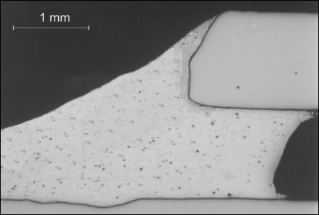 Schliffbild - MIG-Löten